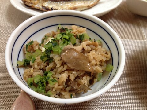 中華風舞茸と鶏ささみ炊き込みご飯【舞茸ダイエット】